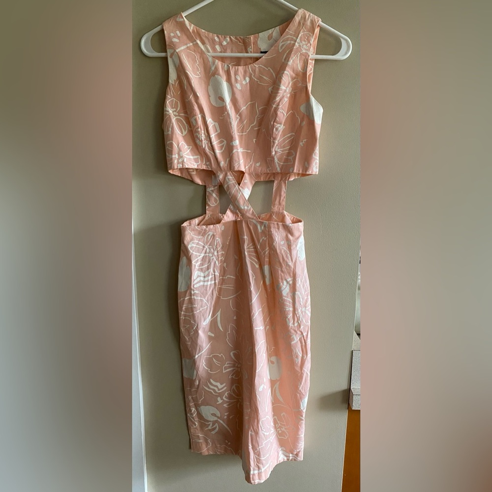 STASH vintage pink dress